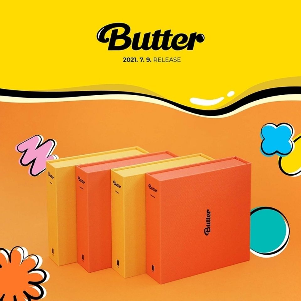 全款预定 防弹少年团bts 回归新专butter 海报 店铺特典 9月5日发完 虎窝拼