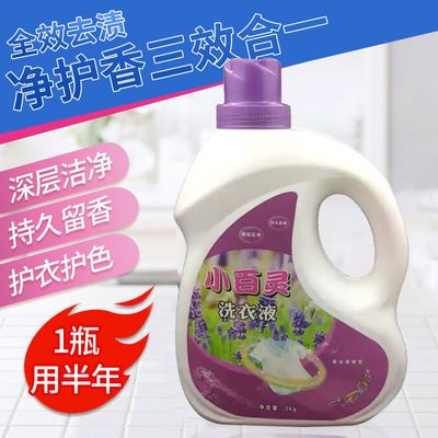 41362/正品洗衣液强效去污香味持久超香批发价大桶特价低泡薰衣草家庭装
