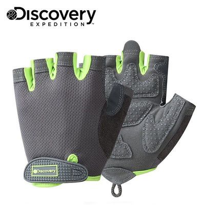 72120/Discovery骑行健身运动半指训练手套防滑耐磨护具护腕护掌手套