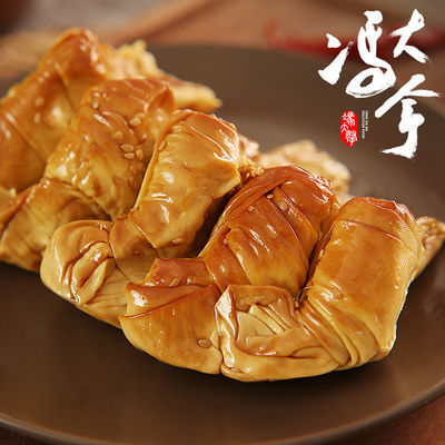 锦州干豆腐卷五香熏卤油豆皮东北特产千张腐竹豆制品素肉素鸡2斤