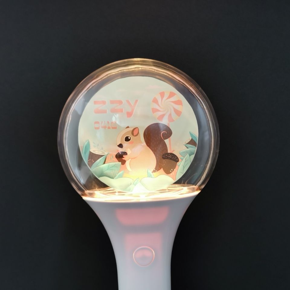 张真源应援棒手灯真知棒tnt时代少年团松鼠灯牌rgb灯15色饭制原创 虎窝拼