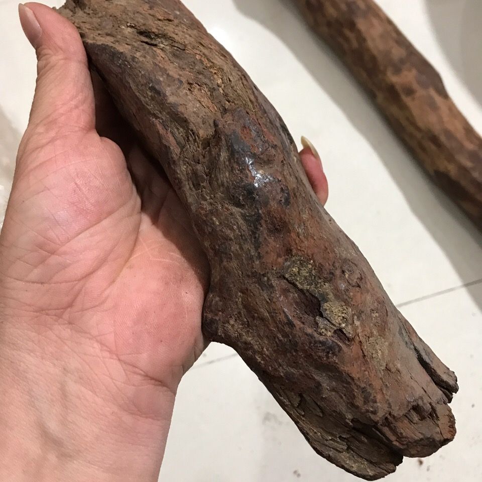 海南黄花梨野生紫油梨老料密度一流非常沉手重542克