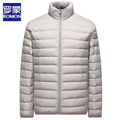 106107/罗蒙反季羽绒服羽绒服特价清仓白鸭绒轻薄羽绒服反季清仓羽绒服