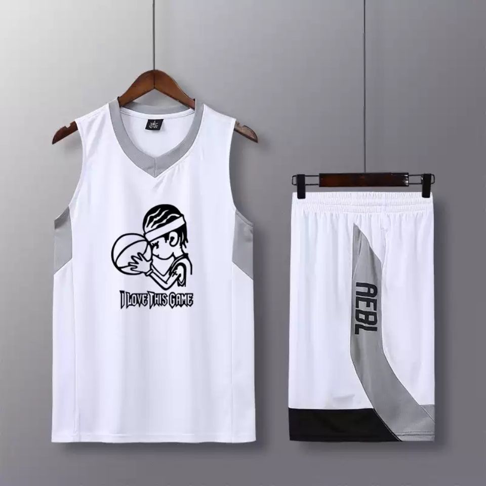 88740-篮球男篮球服男定制学生校园比赛个性训练球衣队服运动篮球服背心-详情图