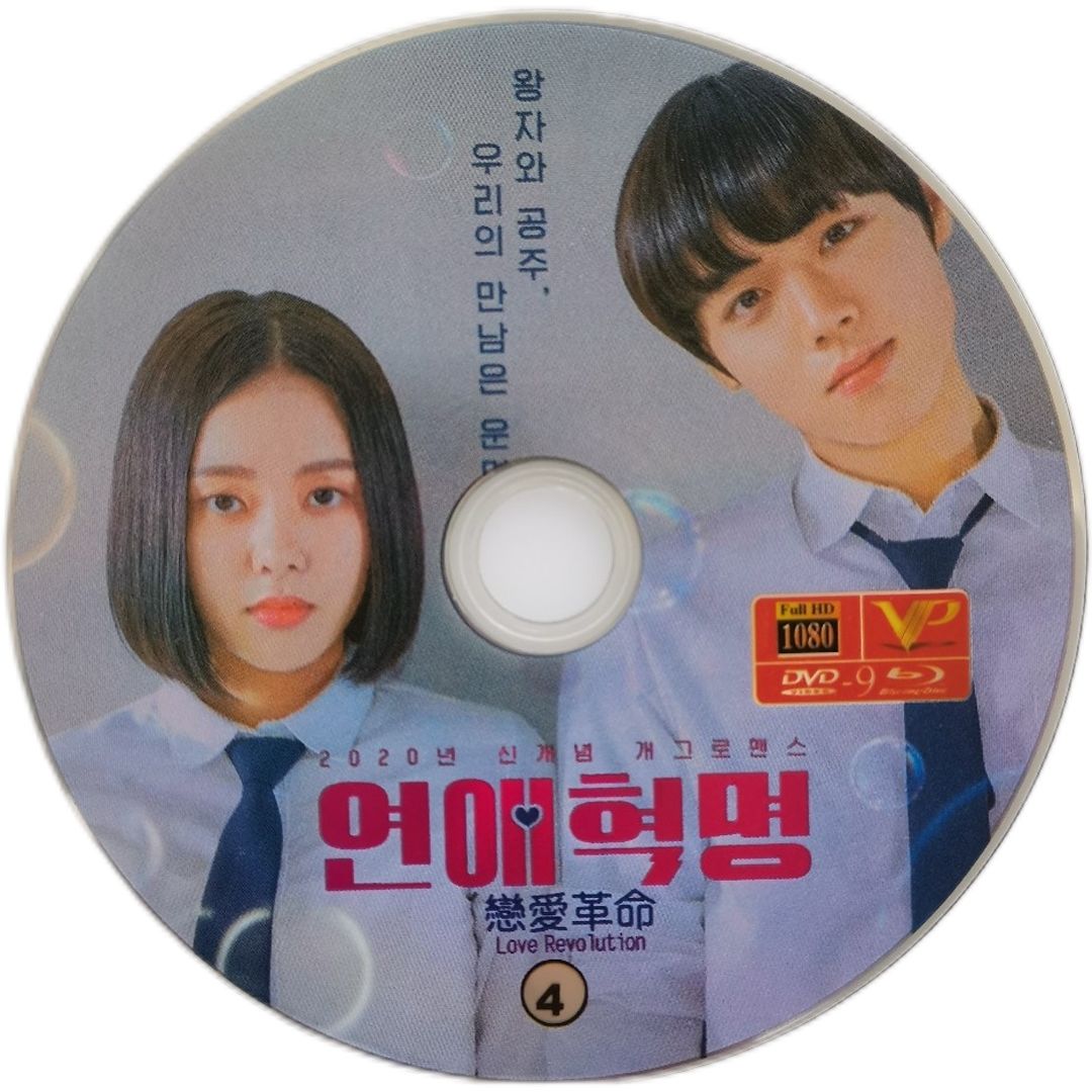 [2020]韓劇:戀愛革命(韓語發音/中文字幕)4DVD碟片~特價