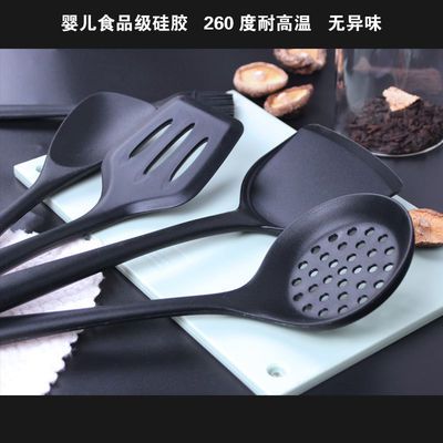 硅胶套装锅铲专用炒菜食品级抗菌德国品质耐高温不粘锅