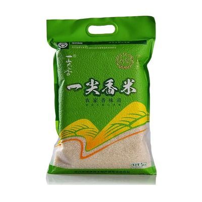 5KG包邮田园一尖香米大袋长粒当季大米包装纯香家庭