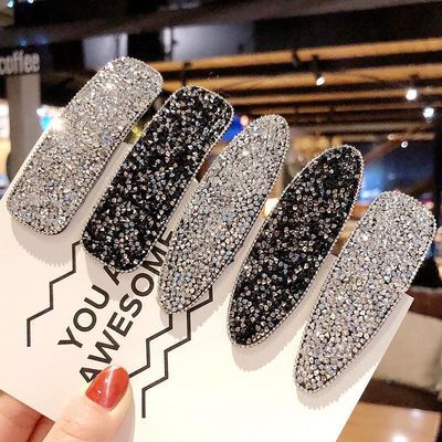 69361/网红同款ins新款水钻BB夹简约夹刘海夹边夹顶夹少女头发饰品发夹