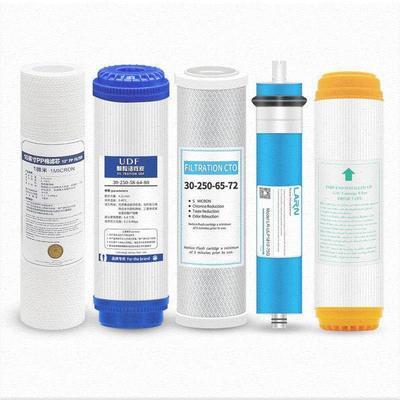 一泽通用净水器怡泽10寸滤芯全套三五级pp棉活性炭直饮机RO膜滤芯