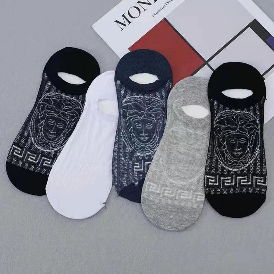 Socks men's summer thin section deodorant breathable Korean version transparent shallow mouth invisible socks business casual men's socks ins tide