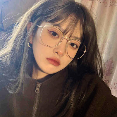 77183/金丝边眼镜框女近视可配度数大框平光镜复古装饰眼镜韩版潮网红款