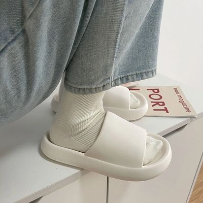 72301/拖鞋男夏情侣室内居家用洗澡防臭防滑厚底凉拖鞋女外穿ins潮学生