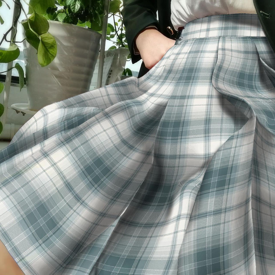 【城南竹雨】日系学院风原创正版jk格裙制服裙半身短裙百褶裙