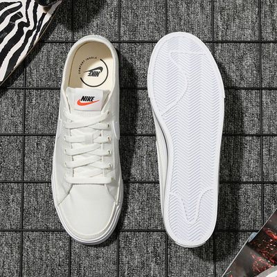 128505/Nike耐克官网正版板鞋男鞋子2022新款轻便帆布休闲鞋 低帮运动鞋