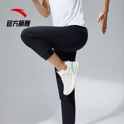 71817/安踏秋季女裤九分裤秋季新款针织运动裤吸汗舒适休闲裤女