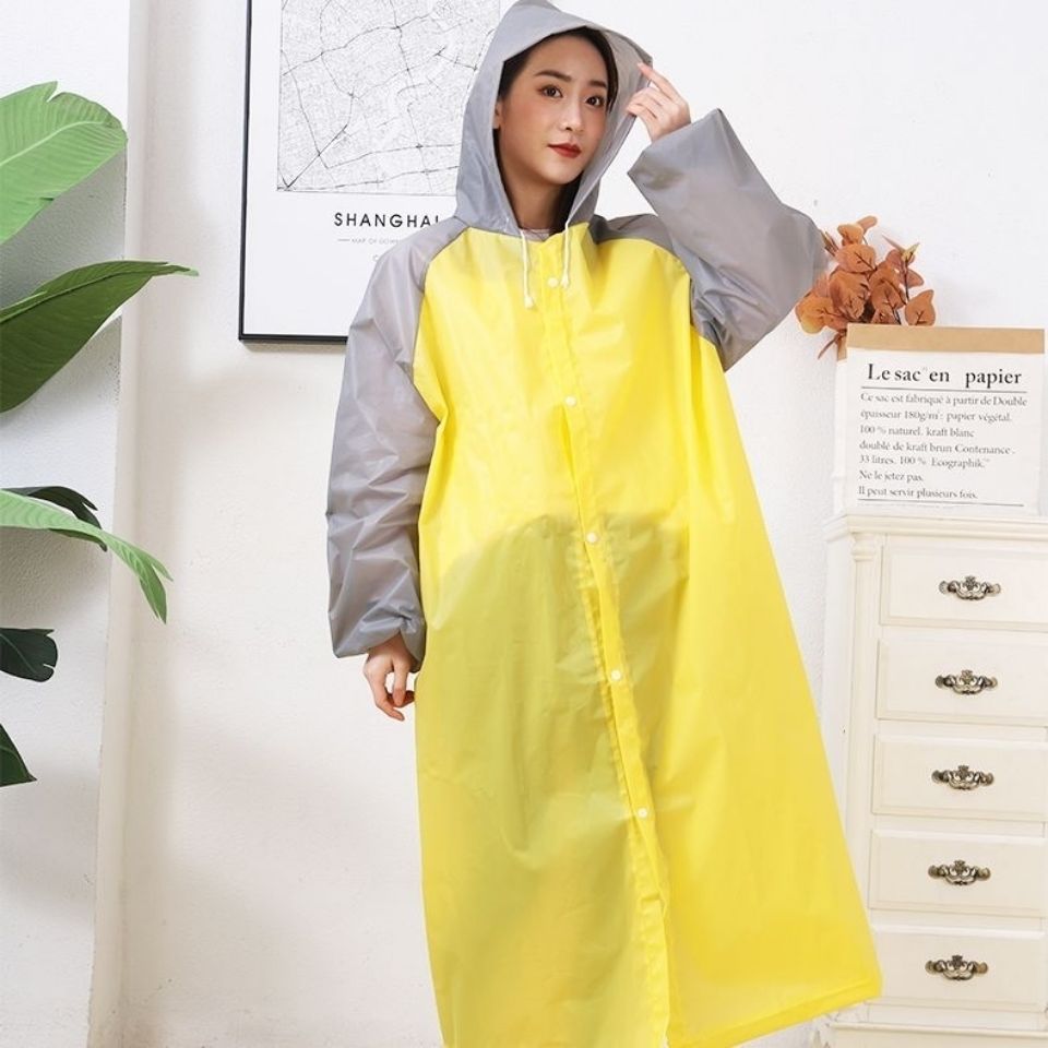 75871-雨衣户外旅游时尚雨衣便携收纳防暴雨干活易清洗加厚全身成人雨衣-详情图