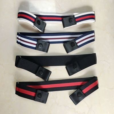 55622/乐扣腰带 日系隐形无痕男女牛仔裤带百搭松紧弹力懒人 防过敏皮带
