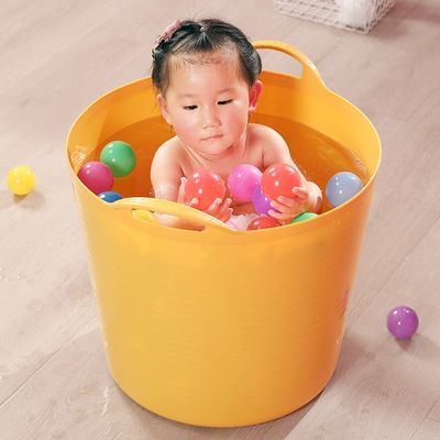 加厚特大号大童塑料泡澡桶婴儿儿童宝宝洗澡桶洗澡盆沐浴桶家用