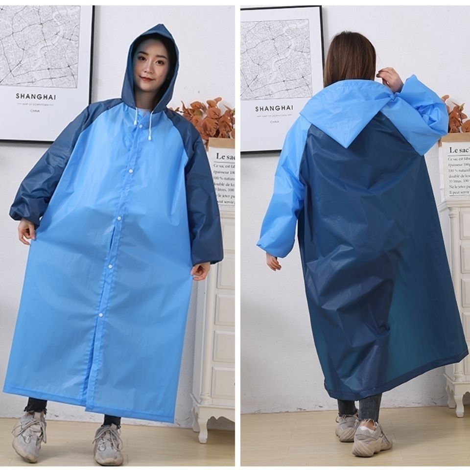 75871-雨衣户外旅游时尚雨衣便携收纳防暴雨干活易清洗加厚全身成人雨衣-详情图