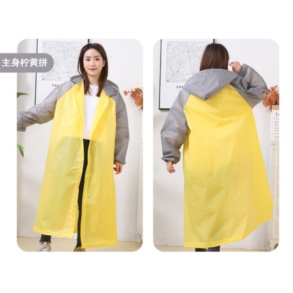 75871-雨衣户外旅游时尚雨衣便携收纳防暴雨干活易清洗加厚全身成人雨衣-详情图