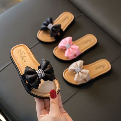 57463/女童拖鞋夏可爱小公主防滑软底中小童宝宝时尚外穿亲子儿童凉拖鞋