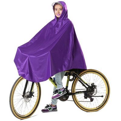 117393/自行车山地车单人雨衣成人雨披单车专用小型电动车防暴雨加大加厚