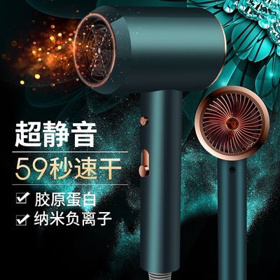 57905/电吹风机家用蓝光负离子护发大小功率冷热风不伤发网红吹风筒宿舍