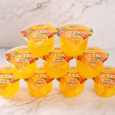 57899/【亏本冲量】乳酸果冻180克/杯大杯果肉果冻布丁儿童休闲零食批发