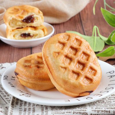 57764/倍之味夹心软面包红豆风味蛋糕卷夹心软面包营养早餐网红点心午茶