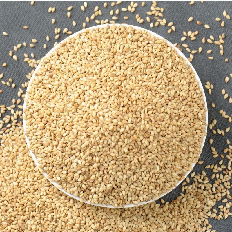 现炒熟白芝麻 生芝麻黑芝麻即食免洗熟黑芝麻干净无沙颗粒饱满