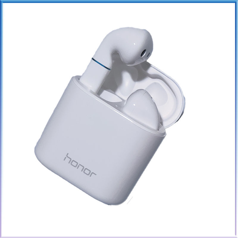 honor荣耀无线耳机真降噪骨声纹半入耳 音乐蓝牙耳机flypods p【2月19