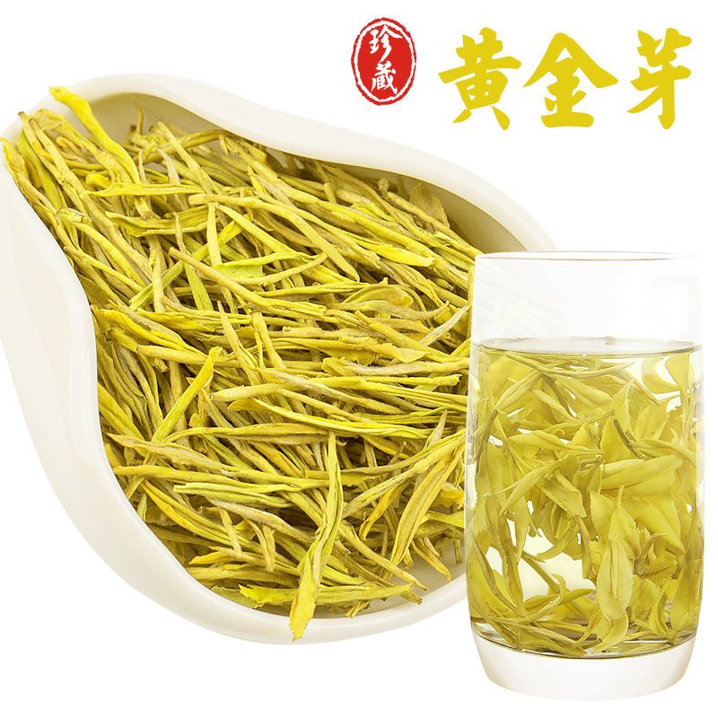珍藏黄金芽2021新茶安吉白茶正宗浙江高级黄金茶叶绿茶浓香多规格