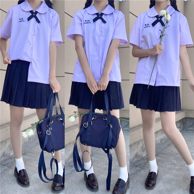 泰国校服圆领jk制服学生装班服女学院风禁忌女孩娜诺