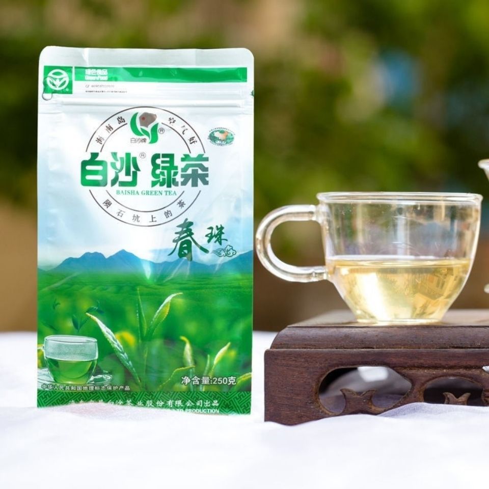 【海南特产】白沙绿茶新茶茶叶精品浓香嫩芽炒青浓厚甘醇多规格装