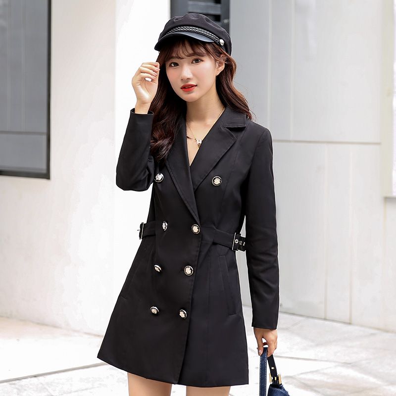 韩版春秋风衣_风衣女外套春秋韩版