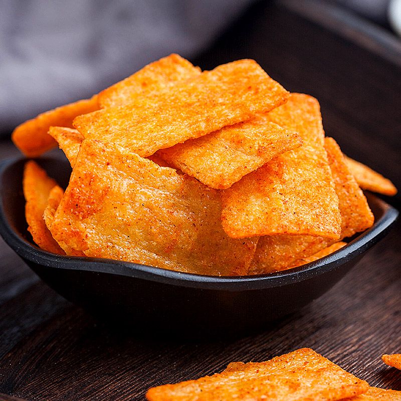 锅巴零食好吃的网红小吃麻辣休闲食品散装批发特价 240g/罐