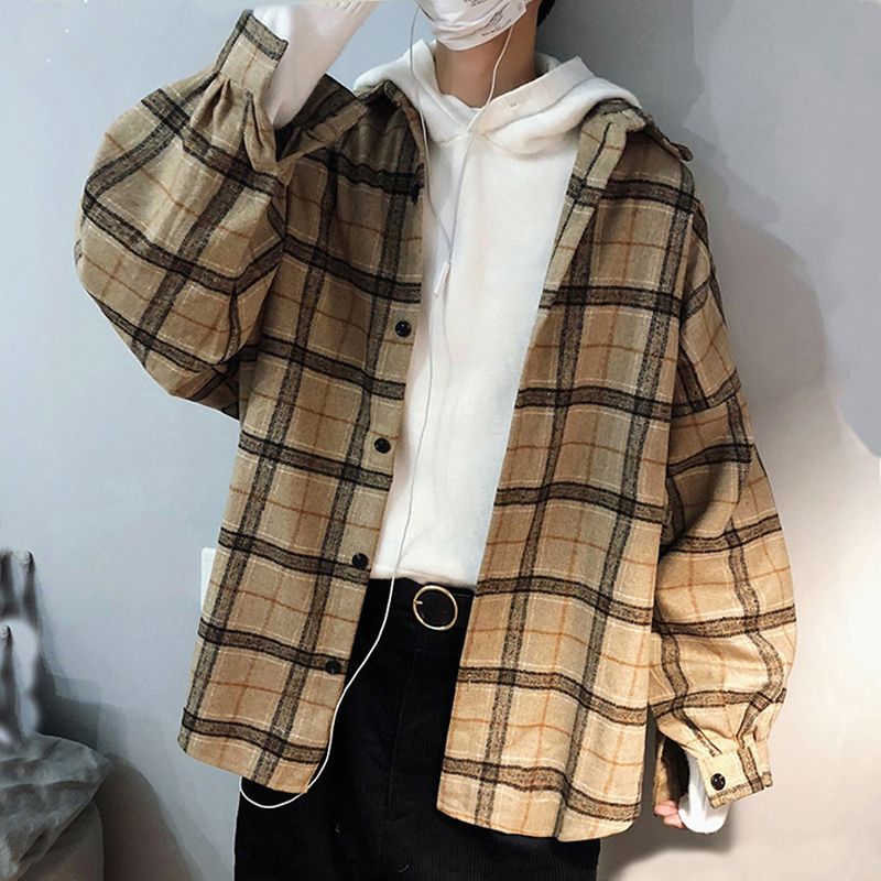 Buy Hair Jacket Men S New Autumn And Winter Couple Dress Edgy Korean Version Of Loose Coat Boy Harajuku Wind Coat On Ezbuy Th