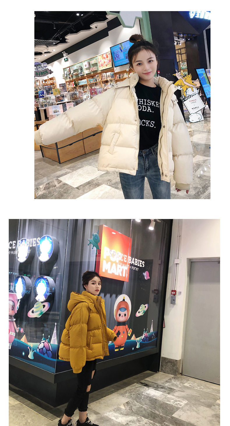 冬季外套女面包服学生韩版宽松羽绒棉服2020新款棉衣短款加厚棉袄