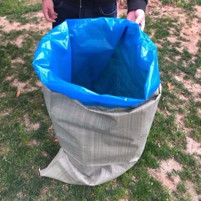 青贮袋玉米秸秆草料专用打包袋豆渣饲料发酵袋成套加厚青储塑料袋