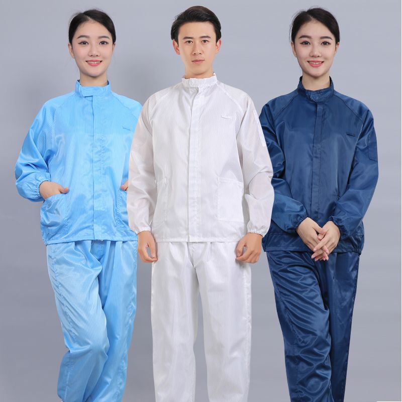 無塵衣防靜電工作服無塵噴漆工作服靜電防護服防塵服分體電子廠服