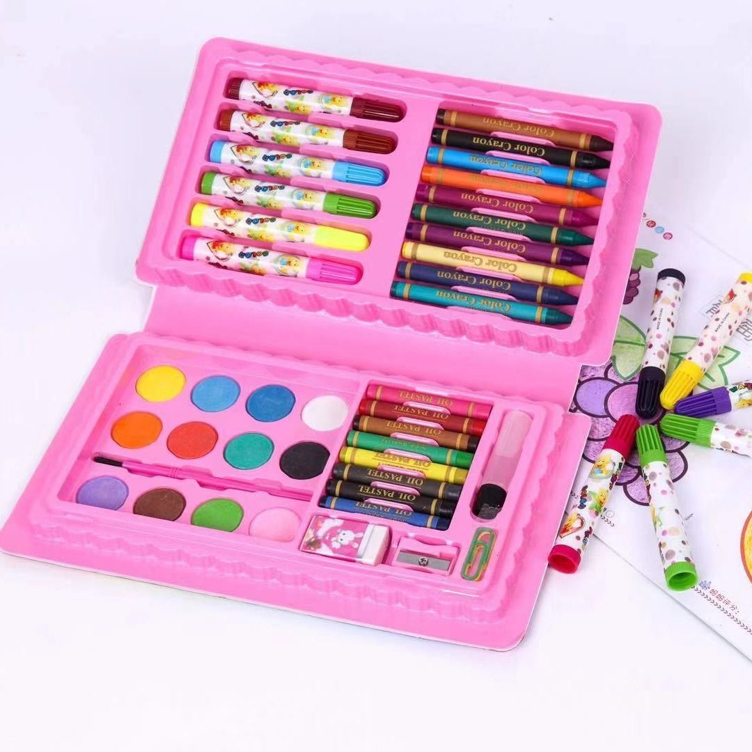幼儿园小学生绘画无毒蜡笔画笔美术用品水彩笔