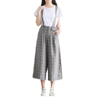 格子套装女夏夏装