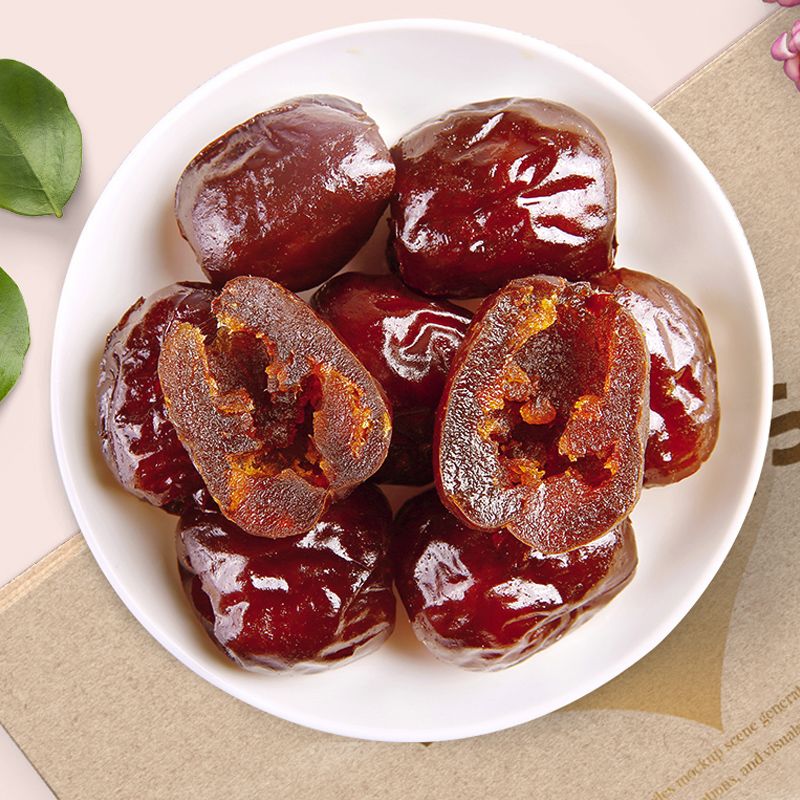 美枣王1000g阿胶枣无核蜜枣独立小包装 红枣回礼节日零食大礼包