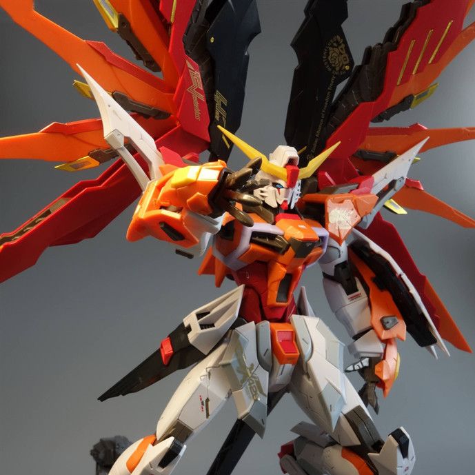 现货包邮龙桃子芬达 海涅命运 mb mg带特典水贴纸片光翼 拼装模型