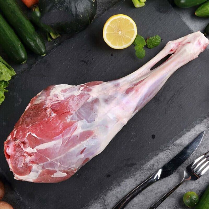 羊肉新鲜3斤羊后腿肉阿尔巴斯羊腿新鲜烤羊腿鄂尔多斯羊肉