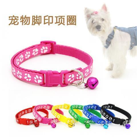 Pet collar dog collar small dog teddy dog ​​with bell cute cat collar dog collar dog collar collar collar
