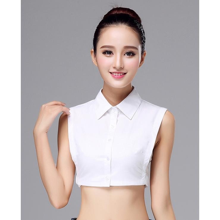 韓版棉裝飾領假領子女士高領假領襯衫領子襯衣領春秋冬季假衣領