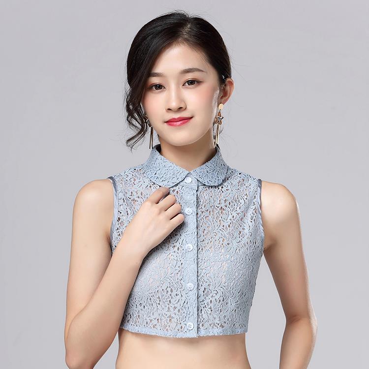 LRXN假領子女百搭假領夏季蕾絲假立領裝飾領襯衣領假衣領秋冬新款