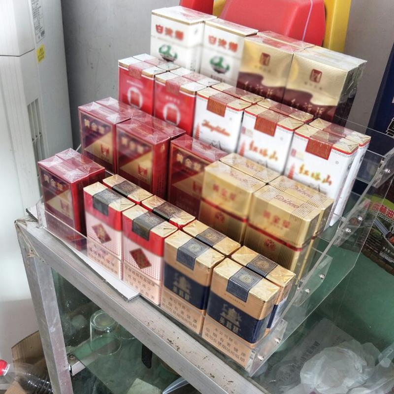 卖烟的架子展示架架子展柜香菸烟盒放烟陈列零食柜柜台展示超市