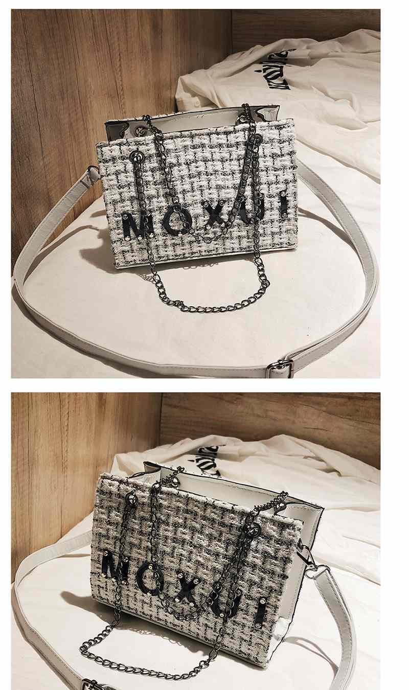 Borsa donna a tracolla versatile alla moda con catena_voghion.com